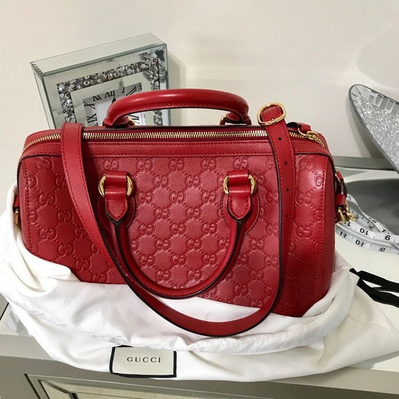 Gucci Signature Top Handle Bag - Picture 1 of 8